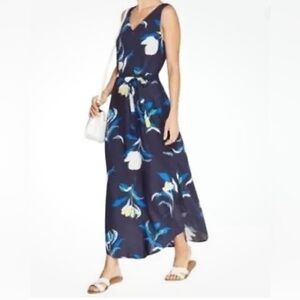 A New Day Blue Floral Sundress